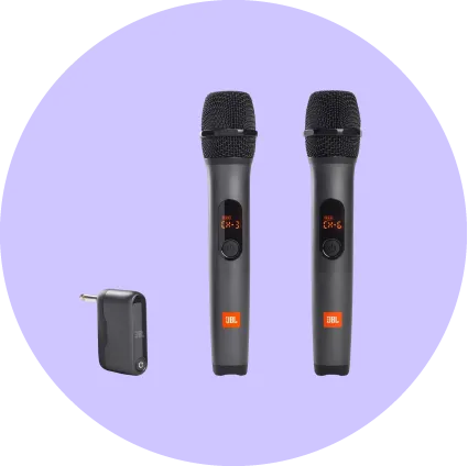 Jbl Wireless 2 Microphone System Black Jblwirelessmic