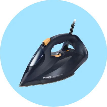 Philips 7000 Series Dst7060/20 Steam Iron Blue/Yellow
