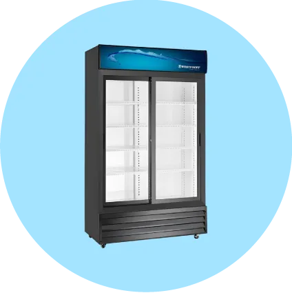 West Point Showcas Chillers - 2 Door - No Frost - 800L